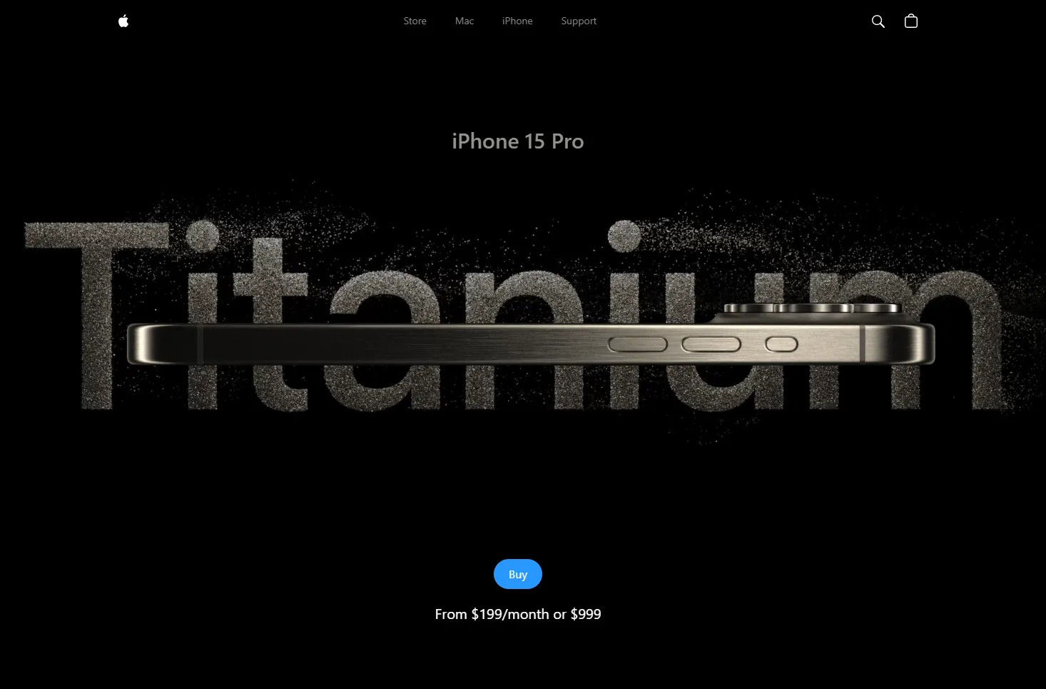 Apple Website Clone